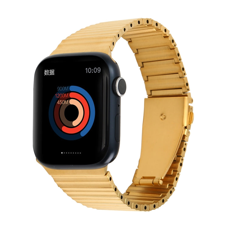 Ocean Metal Replacement Watch Band For Apple Watch 2 38mm(Gold) -  by PMC TechLife | Online Shopping South Africa | PMC TechLife