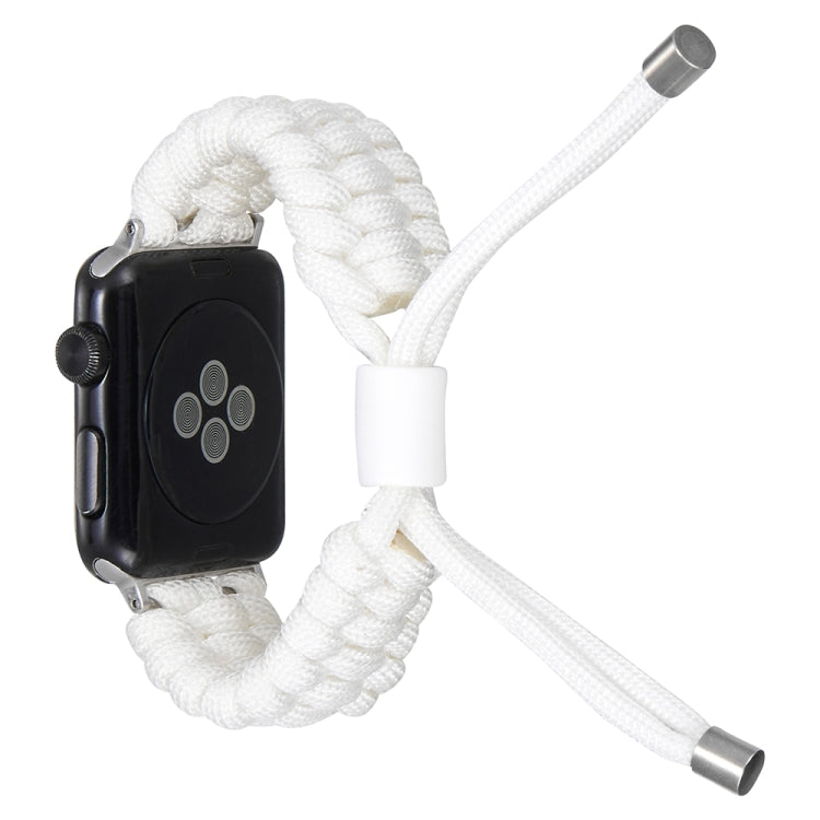 Stretch Plain Silicone Bean Watch Band For Apple Watch Ultra 49mm(White) -  by PMC TechLife | Online Shopping South Africa | PMC TechLife