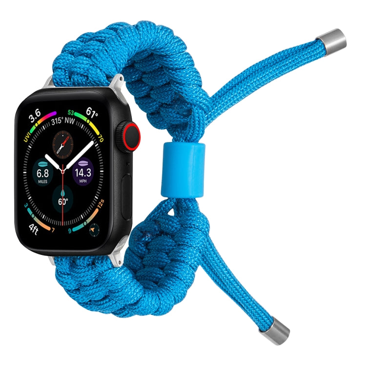 Stretch Plain Silicone Bean Watch Band For Apple Watch Ultra 49mm(Sky Blue) -  by PMC TechLife | Online Shopping South Africa | PMC TechLife