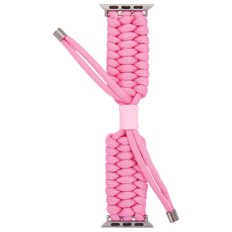 Stretch Plain Silicone Bean Watch Band For Apple Watch 8 45mm(Light Pink) -  by PMC TechLife | Online Shopping South Africa | PMC TechLife