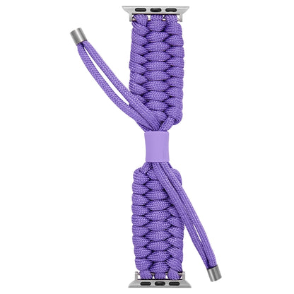 Stretch Plain Silicone Bean Watch Band For Apple Watch 6 40mm(Light Purple) -  by PMC Jewellery | Online Shopping South Africa | PMC Jewellery