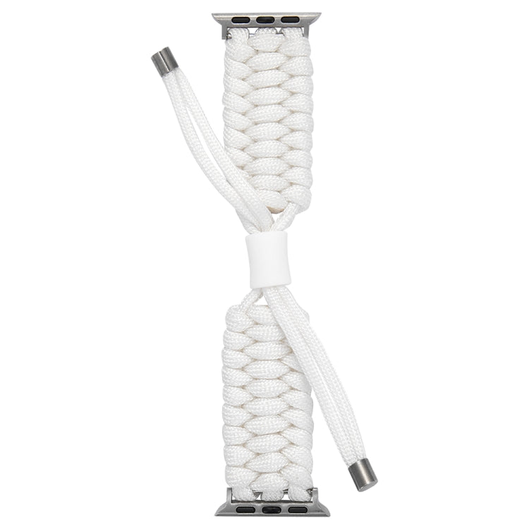 Stretch Plain Silicone Bean Watch Band For Apple Watch 6 44mm(White) -  by PMC TechLife | Online Shopping South Africa | PMC TechLife