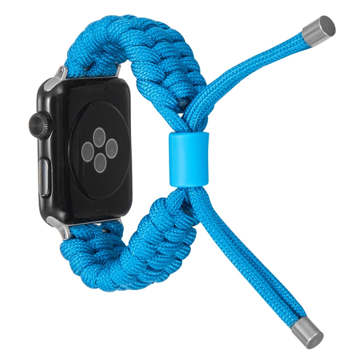 Stretch Plain Silicone Bean Watch Band For Apple Watch 2 38mm(Sky Blue) -  by PMC TechLife | Online Shopping South Africa | PMC TechLife
