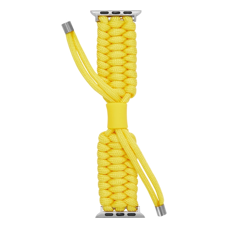 Stretch Plain Silicone Bean Watch Band For Apple Watch 2 42 mm(Yellow) -  by PMC Jewellery | Online Shopping South Africa | PMC Jewellery