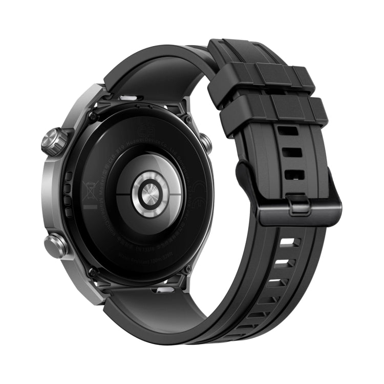 3pcs Longer Style For Huawei Watch Ultimate Silicone Replacement Watch Band(Black) -  by PMC TechLife | Online Shopping South Africa | PMC TechLife