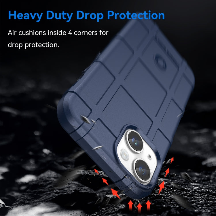 For iPhone 15 Plus Full Coverage Shockproof TPU Phone Case(Blue) - free shipping - PMC TechLife - Order now!