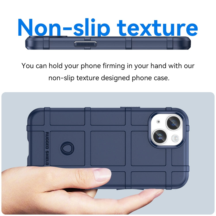For iPhone 15 Plus Full Coverage Shockproof TPU Phone Case(Blue) - free shipping - PMC TechLife - Order now!