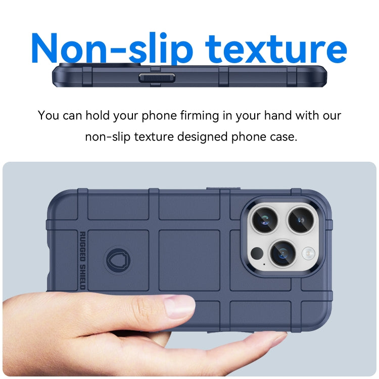 For iPhone 15 Pro Full Coverage Shockproof TPU Phone Case(Blue) - free shipping - PMC TechLife - Order now!