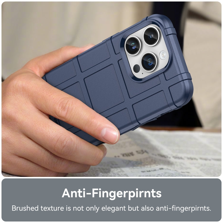 For iPhone 15 Pro Full Coverage Shockproof TPU Phone Case(Blue) - free shipping - PMC TechLife - Order now!