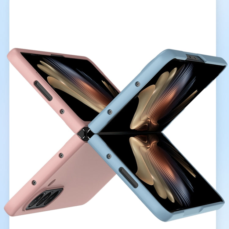 For Samsung Galaxy Z Fold5 Fuel Injection PC Skin Feel Phone Case(Pink) - free shipping - PMC TechLife - Order now!