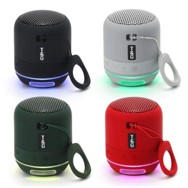 T&G TG294 TWS LED Mini Portable Wireless Stereo Sound Outdoor Speaker(Grey) - Mini Speaker by T&G | Online Shopping South Africa | PMC Jewellery