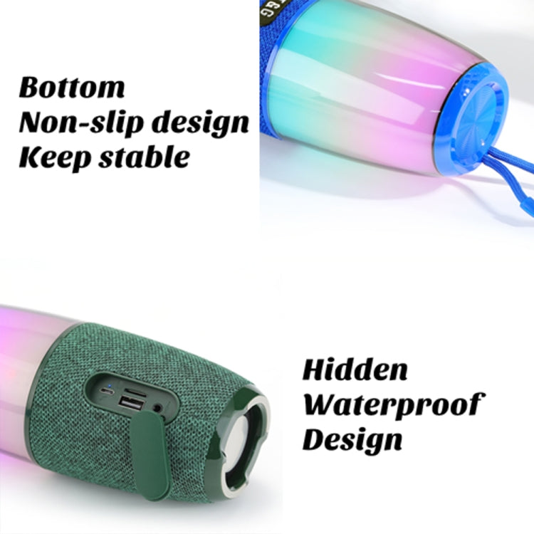 T&G TG644 5W High Power RGB Light Portable Bluetooth Speaker(Gery) - free shipping - PMC TechLife - Order now!