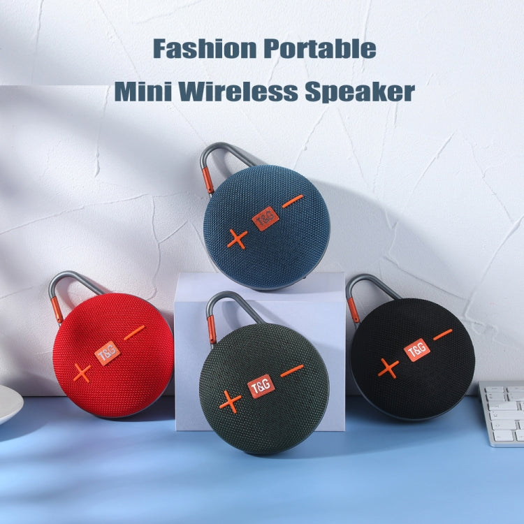 T&G TG648 TWS Outdoor Mini Portable Wireless Bluetooth Speaker with LED Light(Blue) - Mini Speaker by T&G | Online Shopping South Africa | PMC Jewellery