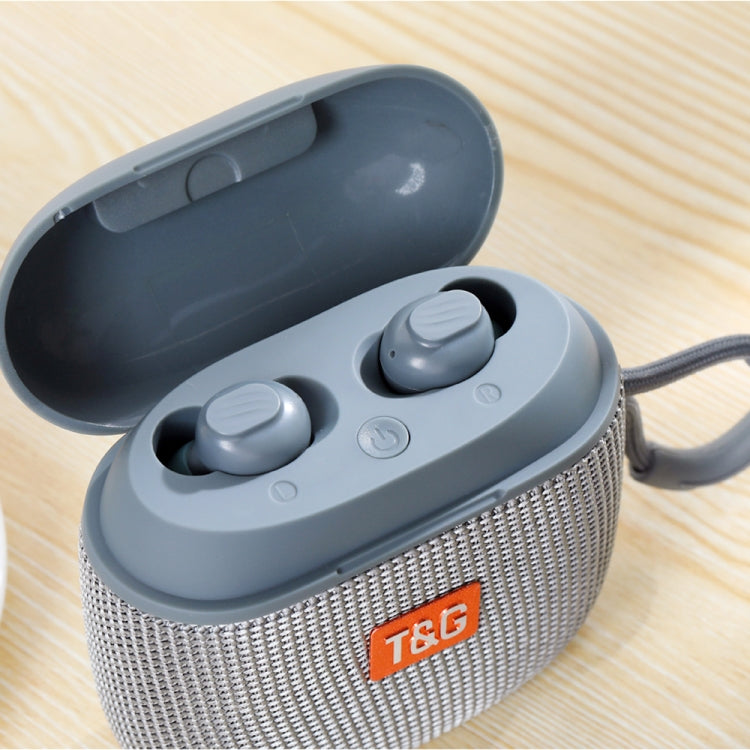 T&G TG809 2 in 1 Portable Outdoor Wireless Speaker & Mini TWS Bluetooth Earbuds(Red) - Mini Speaker by T&G | Online Shopping South Africa | PMC Jewellery