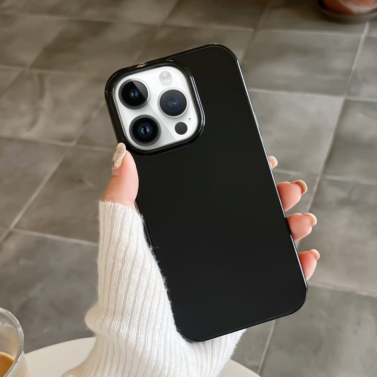 For iPhone 14 Pro Max Shockproof Solid Color TPU Phone Case(Black) - free shipping - PMC TechLife - Order now!