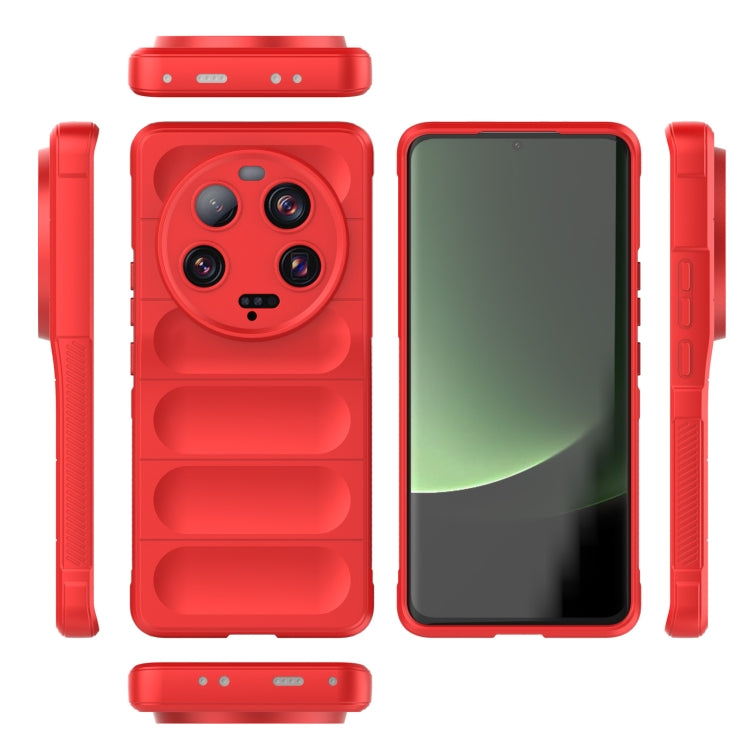 For Xiaomi 13 Ultra Magic Shield TPU + Flannel Phone Case(Grey) - free shipping - PMC TechLife - Order now!