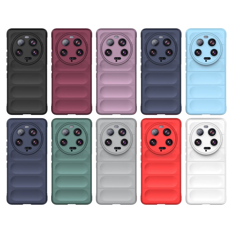 For Xiaomi 13 Ultra Magic Shield TPU + Flannel Phone Case(Dark Green) - free shipping - PMC TechLife - Order now!