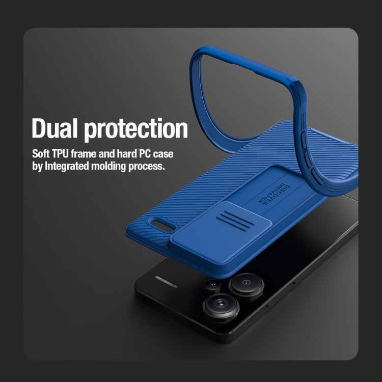For Xiaomi Redmi Note 13 Pro+ 5G NILLKIN CamShield Pro PC Phone Case(Black) - free shipping - PMC TechLife - Order now!
