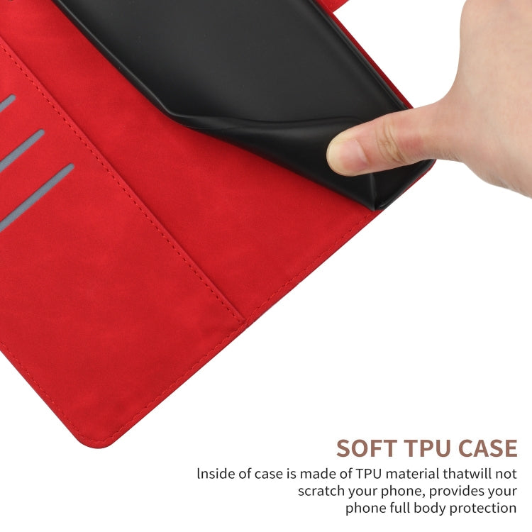 For Samsung Galaxy A53 5G Stitching Embossed Leather Phone Case(Red) - free shipping - PMC TechLife - Order now!