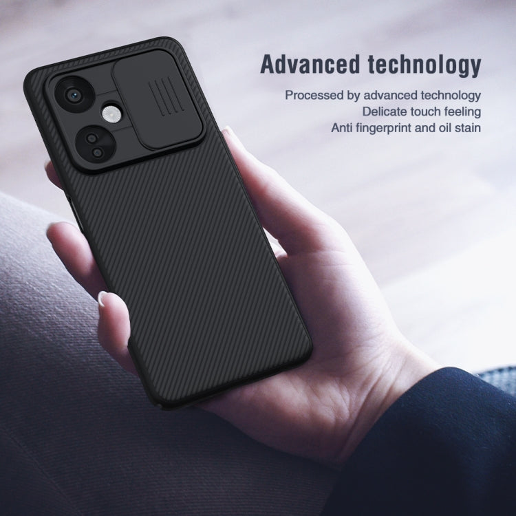 For OnePlus Nord CE 3 Lite NILLKIN Black Mirror Series Camshield PC Phone Case(Blue) - OnePlus Cases by NILLKIN | Online Shopping South Africa | PMC TechLife