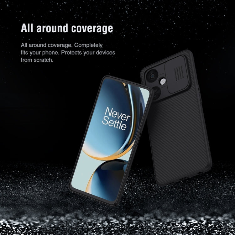 For OnePlus Nord CE 3 Lite NILLKIN Black Mirror Series Camshield PC Phone Case(Blue) - OnePlus Cases by NILLKIN | Online Shopping South Africa | PMC TechLife