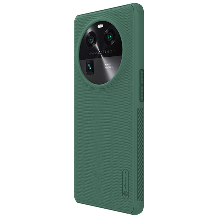 For OPPO Find X6 NILLKIN Frosted Shield Pro PC + TPU Phone Case(Green) - OPPO Cases by NILLKIN | Online Shopping South Africa | PMC Jewellery