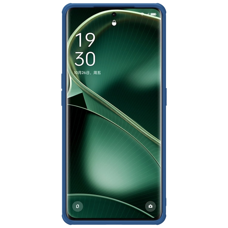 For OPPO Find X6 NILLKIN Frosted Shield Pro PC + TPU Phone Case(Blue) - OPPO Cases by NILLKIN | Online Shopping South Africa | PMC TechLife