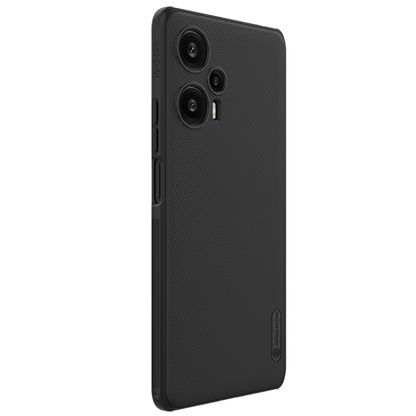 For Xiaomi Redmi Note 12 Turbo / Poco F5 NILLKIN Frosted Shield Pro PC + TPU Phone Case(Black) - Xiaomi Cases by NILLKIN | Online Shopping South Africa | PMC Jewellery