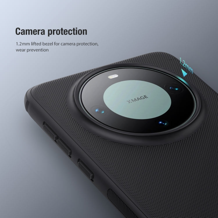 For Huawei Mate 60 Pro NILLKIN Frosted Shield Pro PC + TPU Phone Case(Black) - Huawei Cases by NILLKIN | Online Shopping South Africa | PMC TechLife | Buy Now Pay Later Mobicred