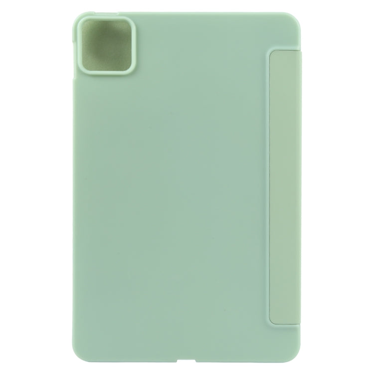 For Xiaomi Pad 6 / Pad 6 Pro Three-fold Holder Flip Tablet Leather Case(Mint Green) - free shipping - PMC TechLife - Order now!
