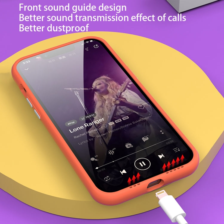 For iPhone 14 Pro Color Frame 2 in 1 Hollow Cooling Phone Case(Yellow) - free shipping - PMC TechLife - Order now!