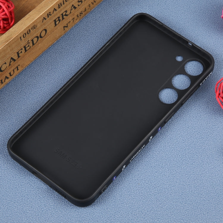 For Samsung Galaxy A73 5G Astronaut Pattern Silicone Straight Edge Phone Case(Mars Astronaut-Black) - free shipping - PMC TechLife - Order now!