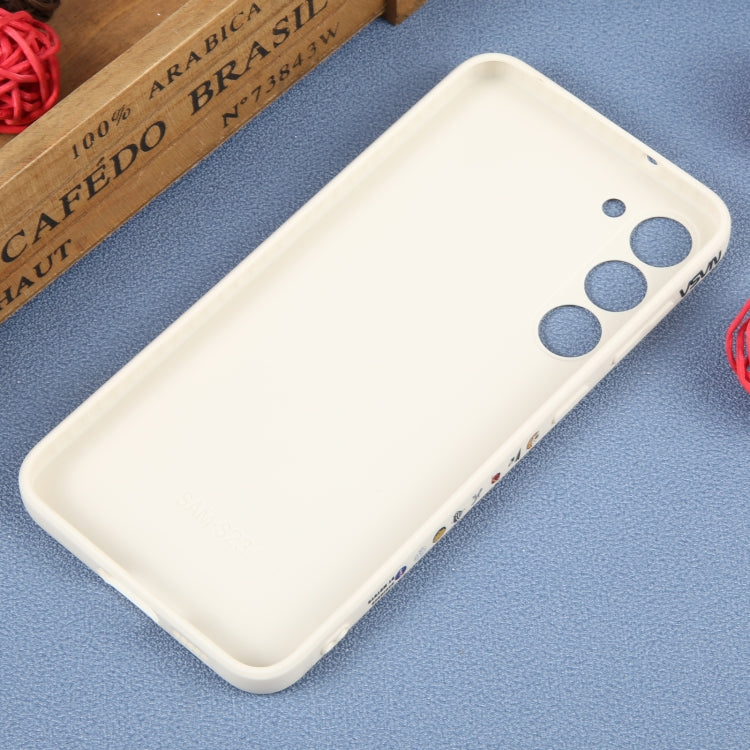 For Samsung Galaxy A32 4G Astronaut Pattern Silicone Straight Edge Phone Case(Lovely Astronaut-White) - free shipping - PMC TechLife - Order now!