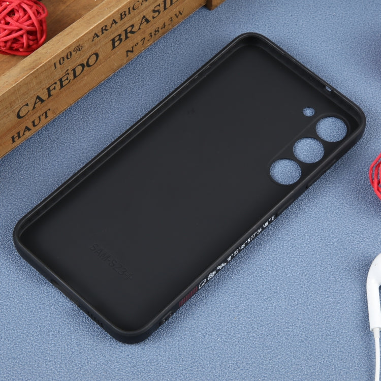For Samsung Galaxy A03 164mm Astronaut Pattern Silicone Straight Edge Phone Case(Flying Astronaut-Black) - free shipping - PMC TechLife - Order now!