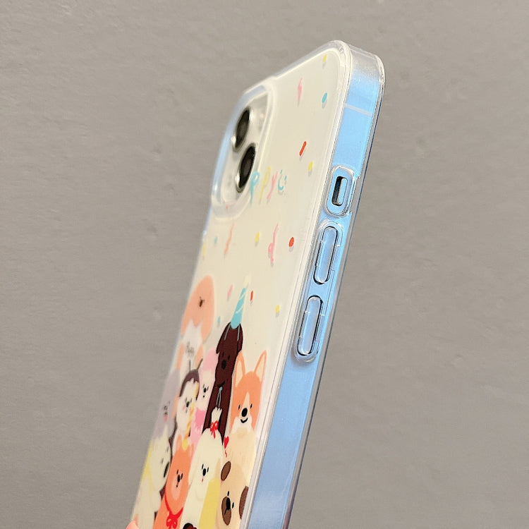 For iPhone 13 Pro Max IMD Cute Animal Pattern Phone Case(Dog) - free shipping - PMC TechLife - Order now!