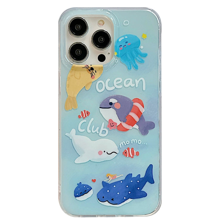 For iPhone 12 IMD Cute Animal Pattern Phone Case(Seal) - free shipping - PMC TechLife - Order now!