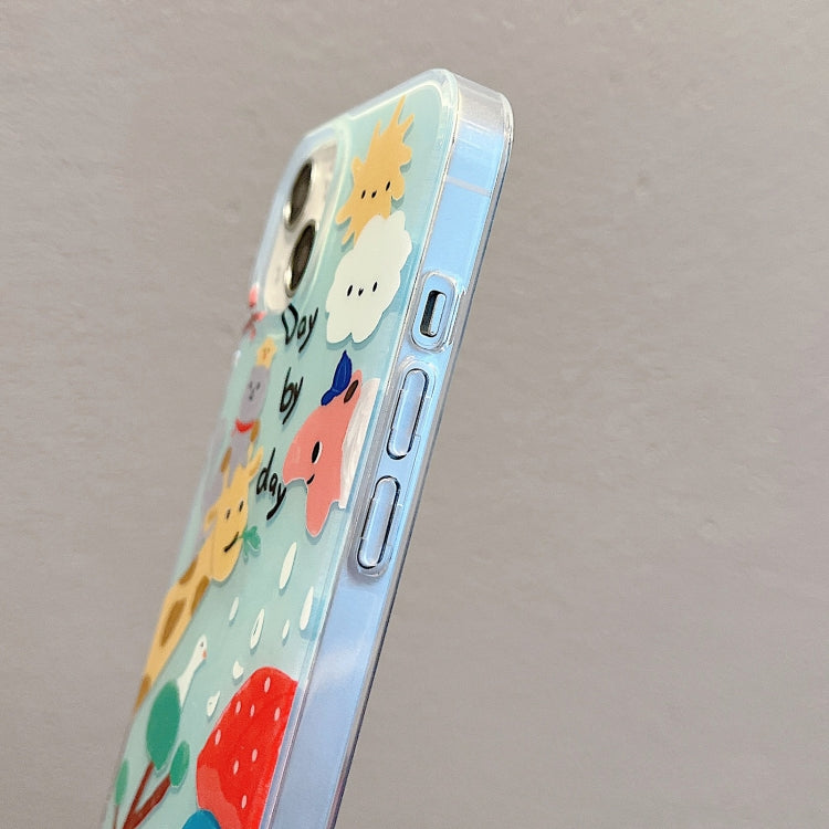 For iPhone 11 Pro Max IMD Cute Animal Pattern Phone Case(Giraffe) - free shipping - PMC TechLife - Order now!