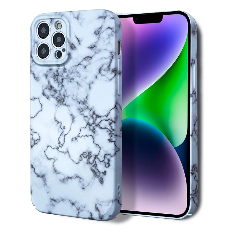 For iPhone 11 Marble Pattern Phone Case(Red White) - iPhone 11 Cases by PMC TechLife | Online Shopping South Africa | PMC TechLife