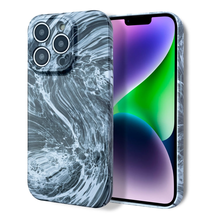 For iPhone XR Marble Pattern Phone Case(Black White) - More iPhone Cases by PMC TechLife | Online Shopping South Africa | PMC TechLife