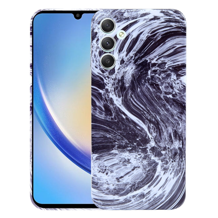 For Samsung Galaxy A34 Marble Pattern Phone Case(Black White) - free shipping - PMC TechLife - Order now!