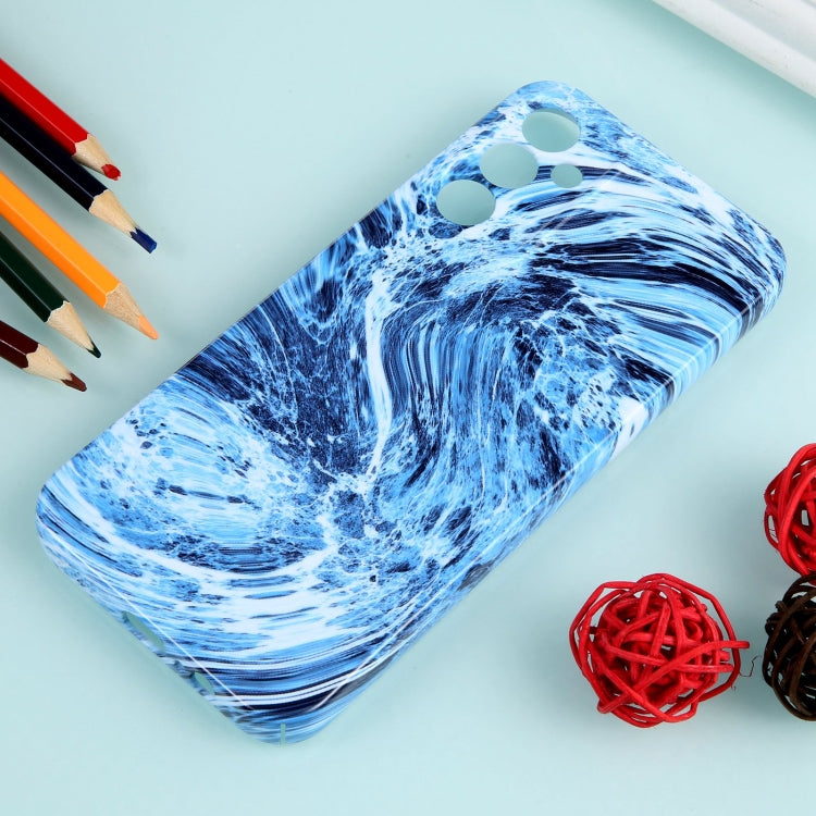 For Samsung Galaxy A34 Marble Pattern Phone Case(Navy Blue White) - free shipping - PMC TechLife - Order now!