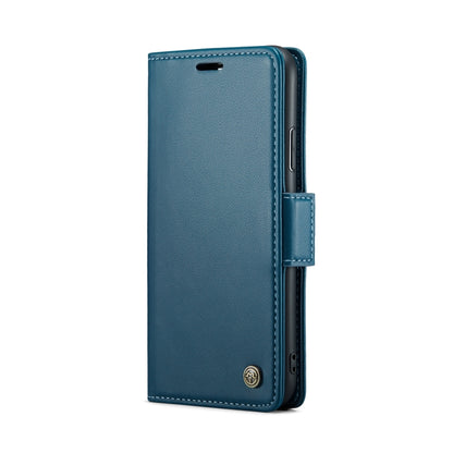 For iPhone XS Max CaseMe 023 Butterfly Buckle Litchi Texture RFID Anti-theft Leather Phone Case(Blue) - More iPhone Cases by CaseMe | Online Shopping South Africa | PMC Jewellery