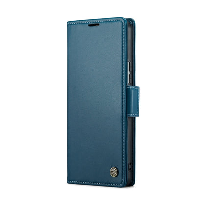 For Xiaomi 13 Lite CaseMe 023 Butterfly Buckle Litchi Texture RFID Anti-theft Leather Phone Case(Blue) - 13 Lite Cases by CaseMe | Online Shopping South Africa | PMC Jewellery