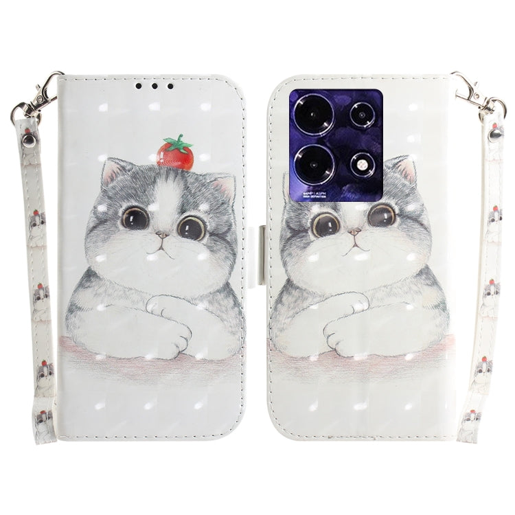 For Infinix Note 30 3D Colored Flip Leather Phone Case(Cute Cat) - free shipping - PMC TechLife - Order now!