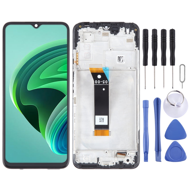 OEM Material LCD Screen For Xiaomi Redmi Note 11E Digitizer Full Assembly with Frame - free shipping - PMC TechLife - Order now!