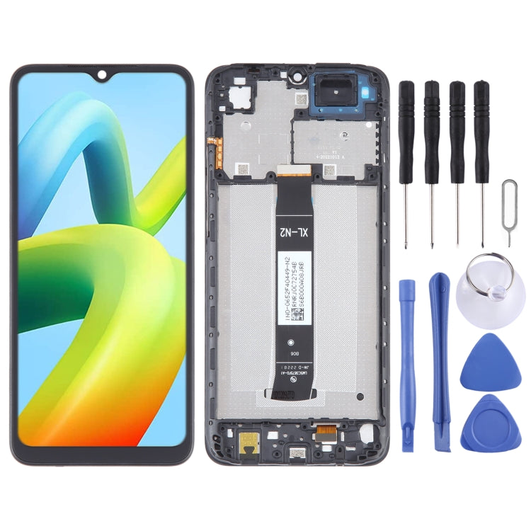OEM Material LCD Screen For Xiaomi Redmi A1+ Digitizer Full Assembly with Frame - free shipping - PMC TechLife - Order now!