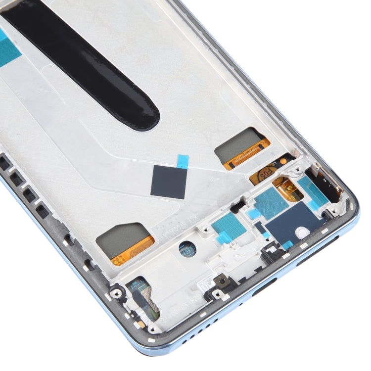 OLED LCD Screen For Xiaomi Poco F3 Digitizer Full Assembly with Frame(Blue) - free shipping - PMC TechLife - Order now!