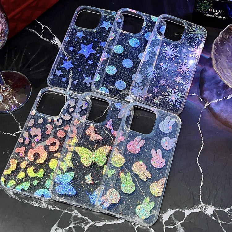 For iPhone 11 Little Star Series Glitter Powder TPU Phone Case(Butterflies) - free shipping - PMC TechLife - Order now!