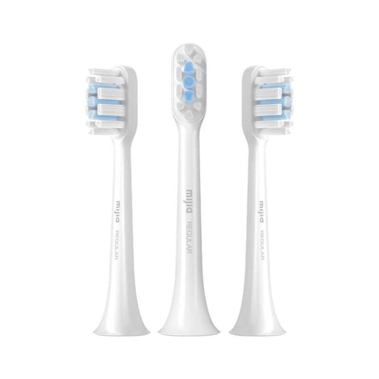 Original Xiaomi Mijia 3pcs Brush Head Standard Type for Sonic Electric Toothbrush T301 / T302(White) - Replacement Brush Heads by Xiaomi | Online Shopping South Africa | PMC Jewellery