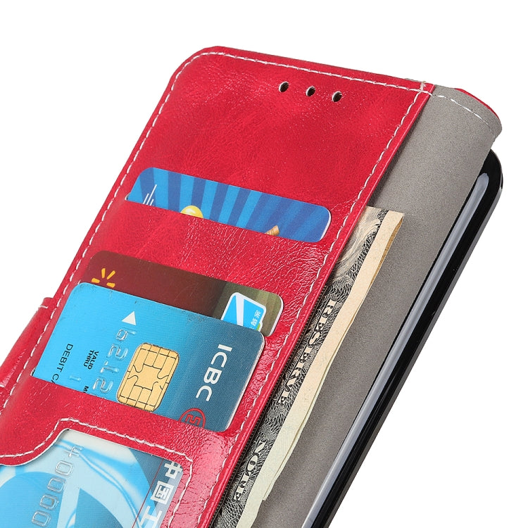 For Xiaomi Redmi 12 4G Retro Crazy Horse Texture Horizontal Flip Leather Phone Case(Red) - free shipping - PMC TechLife - Order now!
